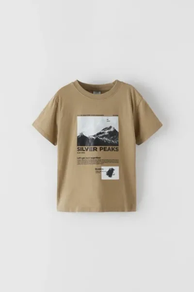 Erkek Çocuk Resim Baskılı T-Shirt