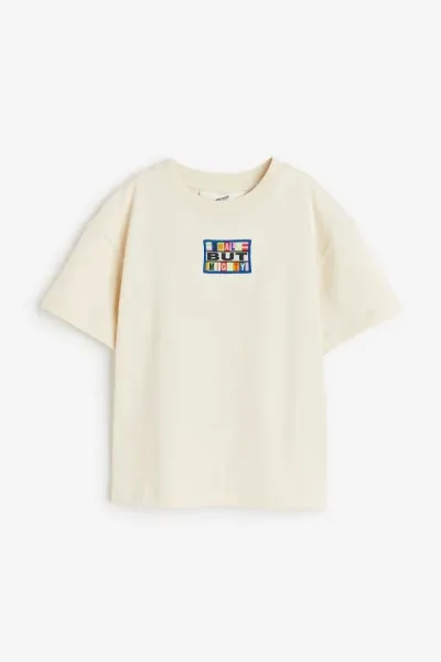 Erkek Çocuk Sloganlı T-Shirt