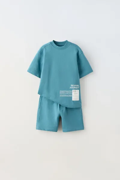 Erkek Çocuk Şort T-Shirt Takım