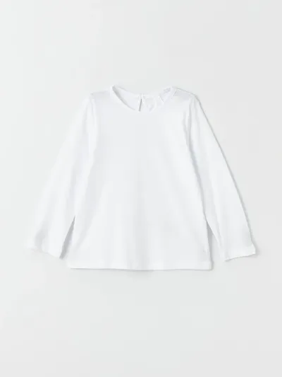 Kız Bebek Basic Beyaz T-Shirt