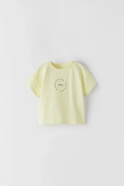 Kız Bebek Baskılı T-Shirt