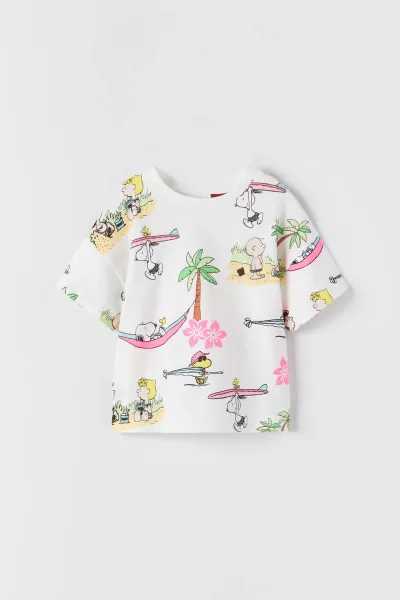Kız Bebek Baskılı T-Shirt
