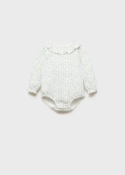 Kız Bebek Çiçekli Çıtçıtlı Body