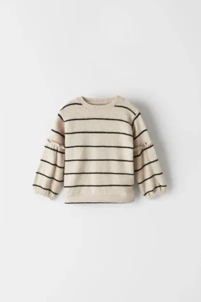 Kız Bebek Çizgili T-Shirt