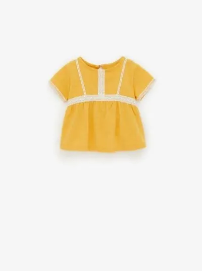 Kız Bebek Desenli T-Shirt