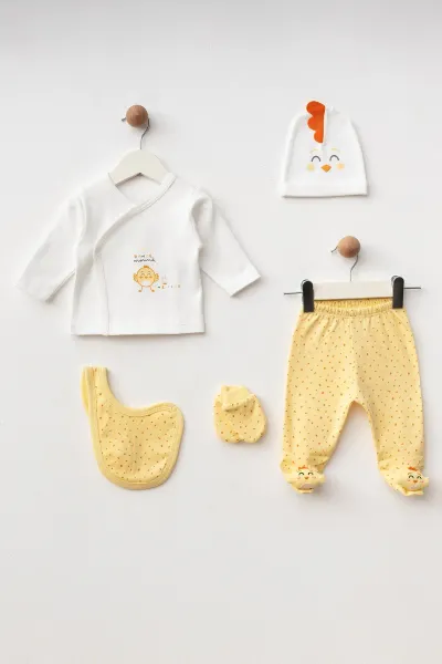 Kız Bebek Hastane Çıkışı Set