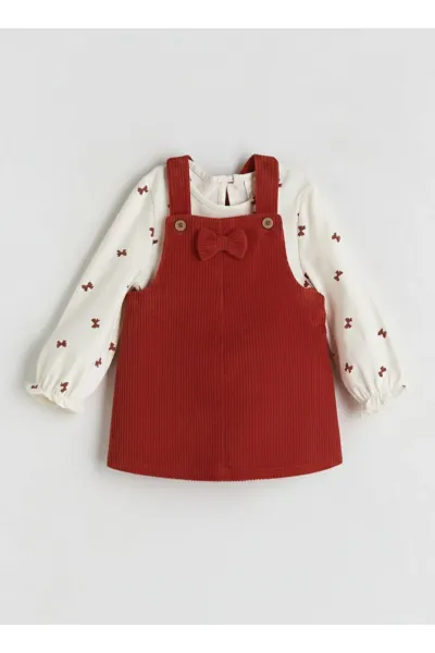 Kız Bebek Jile T-Shirt Takım