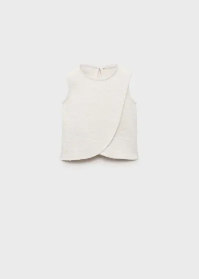Kız Bebek Tüvit Yırtmaçlı T-Shirt