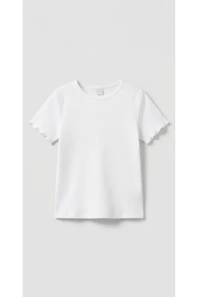 Kız Çocuk Basic Fitilli Body