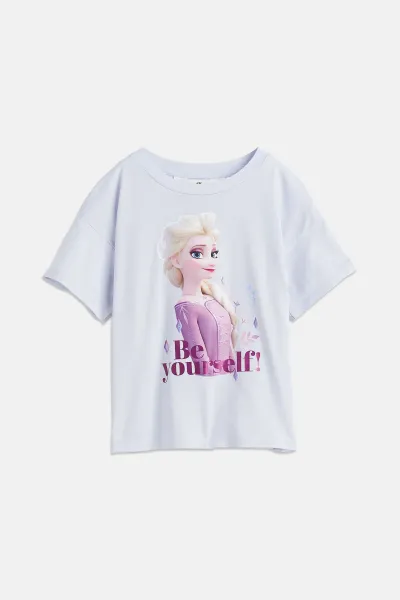 Kız Çocuk Baskılı T-Shirt