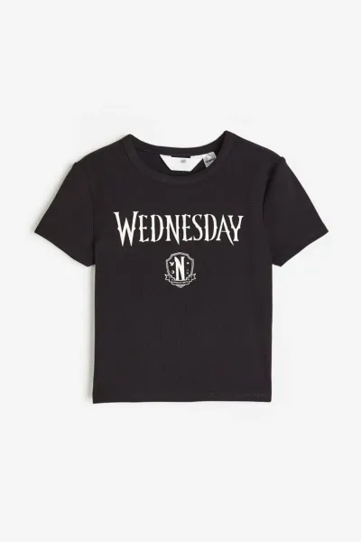 Kız Çocuk Baskılı T-Shirt