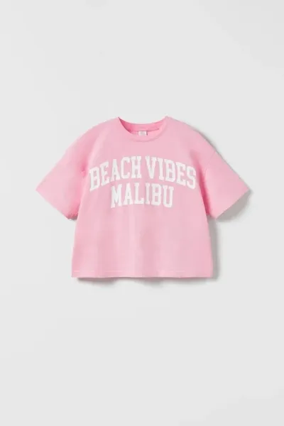 Kız Çocuk Baskılı T-Shirt