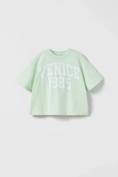 Kız Çocuk Baskılı T-Shirt