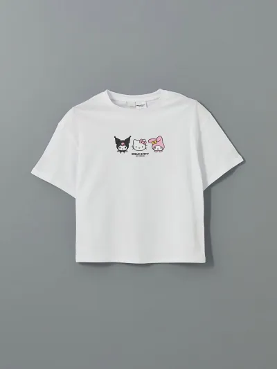 Kız Çocuk Baskılı T-Shirt