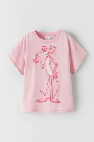 Kız Çocuk Baskılı T-Shirt