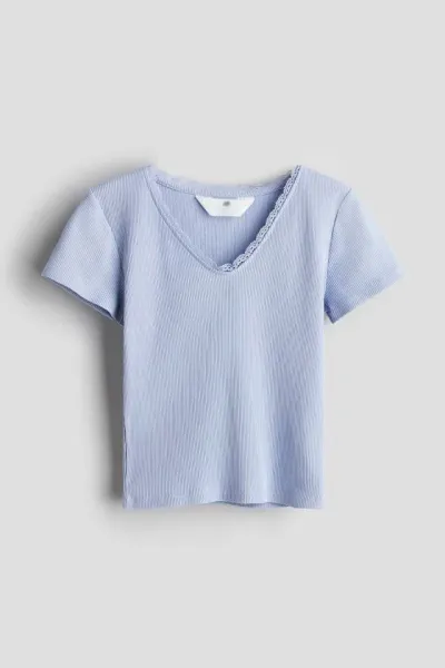 Kız Çocuk Garson Boy V Yaka T-Shirt