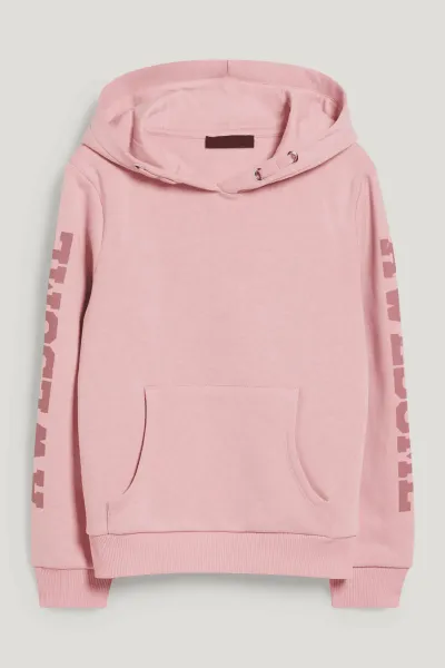 Kız Çocuk Kapüşonlu Sweatshirt