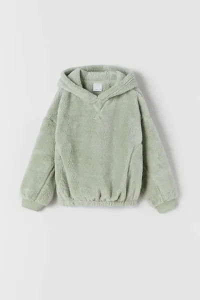 Kız Çocuk Peluş Sweatshirt