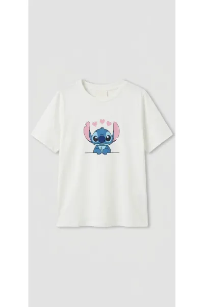 Kız Çocuk Baskılı T-Shirt