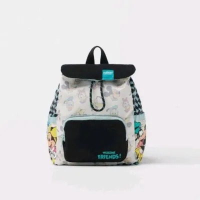 Unisex Baskılı Sırt Çantası