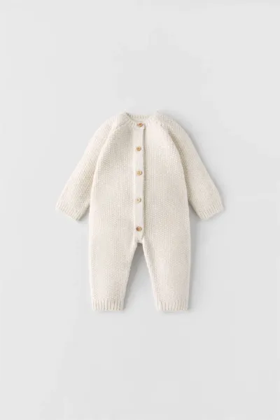 Unisex Bebek Triko Tulum