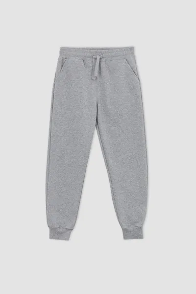 Unisex Çocuk Basic Gri Eşofman