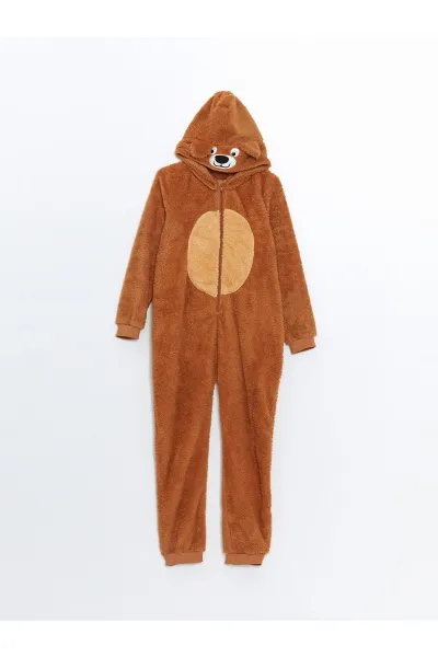 Unisex Çocuk Peluş Uyku Tulumu