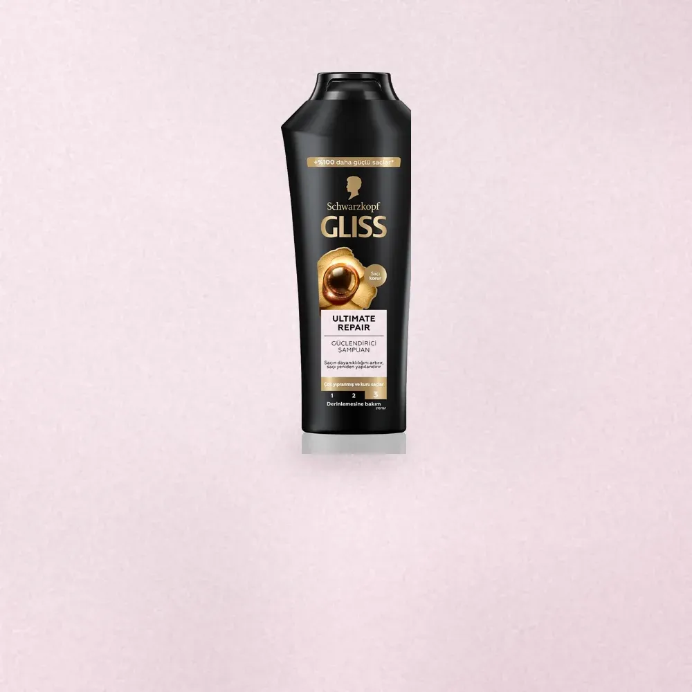 Pudra zeminde Gliss Ultimate Repair şampuan