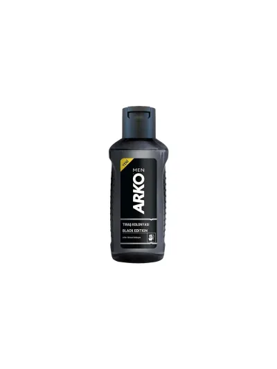 Arko Black Edition Tıraş Kolonyası 255 ml Ferahlatıcı Koku ile Tıraş Sonrası Rahatlık