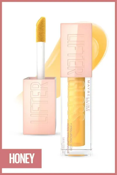 Maybelline New York Lifter Gloss Şeffaf Nemlendirici Dudak Parlatıcısı - Bal Dokulu - 26 Honey