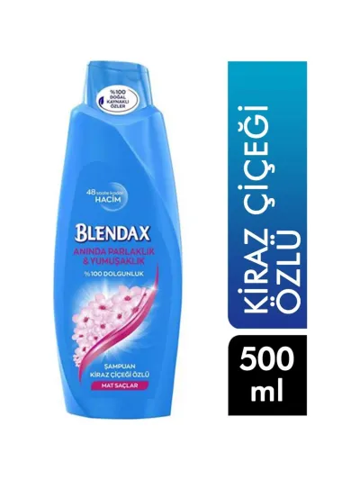 Blendax Şampuan 500 ml Kiraz Çiçeği Özlü 8690572798355 Şampuan