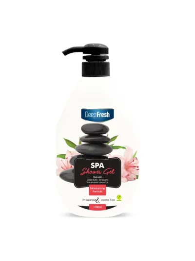 Deep Fresh Spa Duş Jeli 1 lt Canlandırıcı Etkili Ferahlatıcı Koku ile Cildinizi Temizler