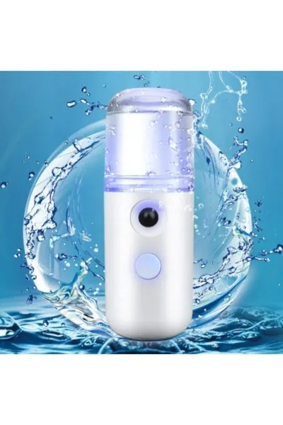 Nikadu Şarjlı Mini Araç Içi Nemlendirici Araç Içi Dezenfektan Araç Içi Koku Nano Mist Sprayer