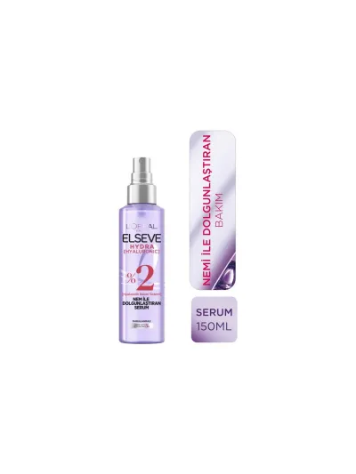 Elseve Hydra Nem İle Dolgunlaştıran Sprey Serum [Hyaluronik Asit] 150 ml