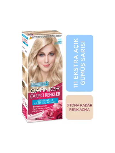 Garnier Çarpıcı Renkler 111 Ekstra Açık Gümüş Sarısı