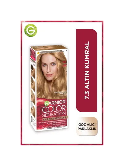Garnier Çarpıcı Renkler 7.3 Altın Kumral Saç Boyası