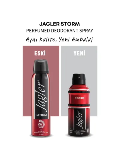 Jagler STORM ERKEK DEODORANT 150ML