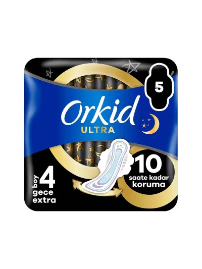 Orkid Ultra Ekstra Tekli Gece Ekstra 5li