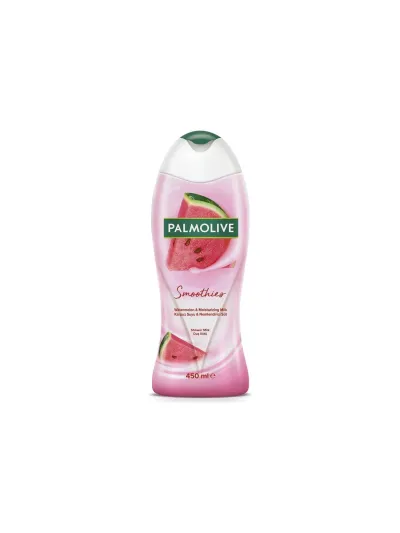 Palmolive Duş Jeli Smoothies Karpuz Ve Sütlü 450 ml Nemlendirici Etkiyle Ferahlatıcı Koku