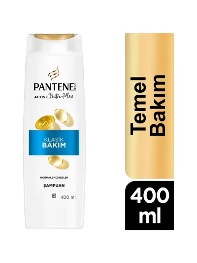 Pantene Temel Bakım Şampuan 400 ml Kadın Kullanıcılar İçin Bakım Yapıcı Özellikleriyle