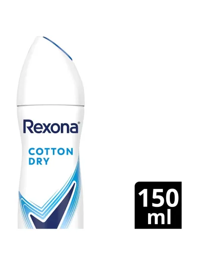 Rexona Üstün Koruma Kadın Sprey Deodorant Cotton Dry 150 ml