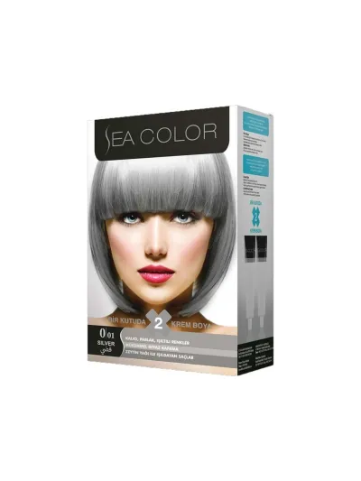 Sea Color Saç Boyası 0.01 Füme Gri 8698753387268
