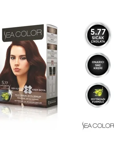 Sea Color Saç Boyası 5.77 Sıcak Çikolata 8698753381846