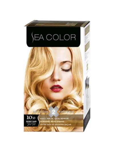 Sea Color Saç Boyası Sedef Sarı 10/0 8698753382065