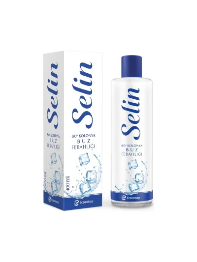 Selin Buz Ferahlığı 80 Derece Kolonya 400 ml Plastik Ambalajda Ferahlatıcı Koku