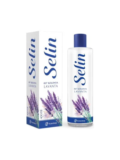 Selin Lavanta Kolonya 400 ml 80 Derece Dökme Plastik Ambalajda Ferahlatıcı Koku