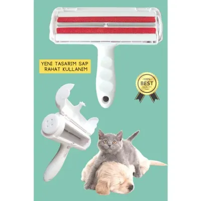K&G Foot Rest Yeni Tasarım Hazneli Kedi Köpek Tüy Temizleyici Kıl Toz Toplayıcı