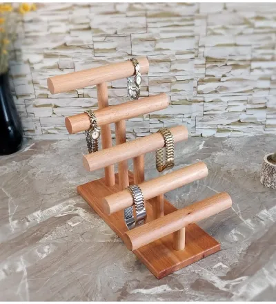 Bilezik Bileklik Saat Takı Organizer Ahşap Askısı 27cm Takı Standı Askılık Takı Aksesuar Düzenleyici