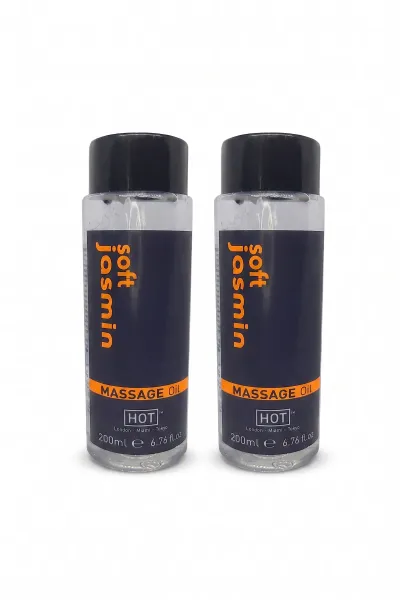 Soft Jasmin Yasemin Kokulu Masaj Yağı 200 ml x2
