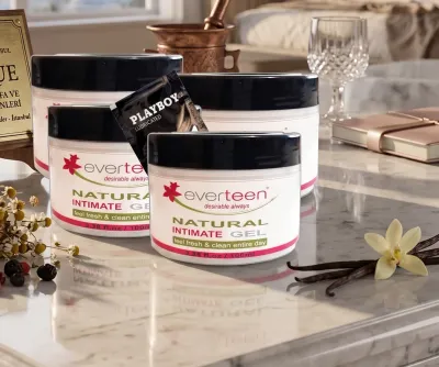 Everteen Natural Intimate Gel 100 ml 4'lü Set ve Prezervatif Hediyeli